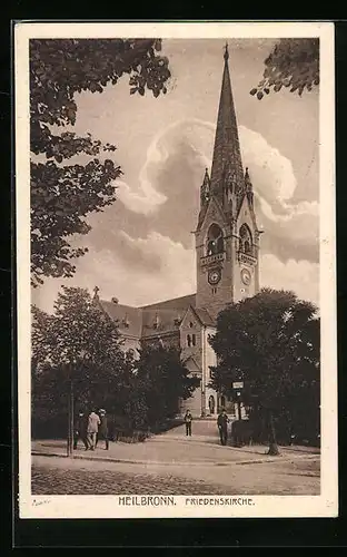 AK Heilbronn, Blick zur Friedenskirche