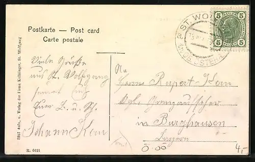 AK St. Wolfgang, Totalansicht