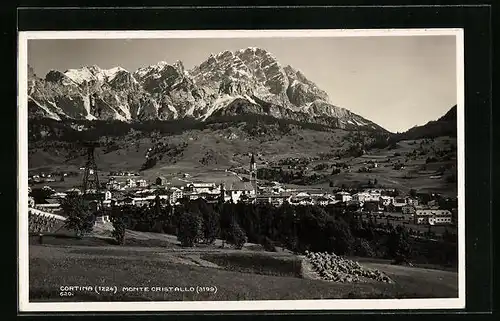 AK Cortina, Panorama e Monte Cristallo