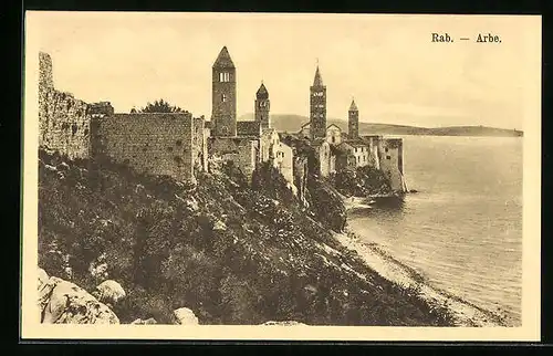 AK Ra, Panorama, Ruinen am Meer