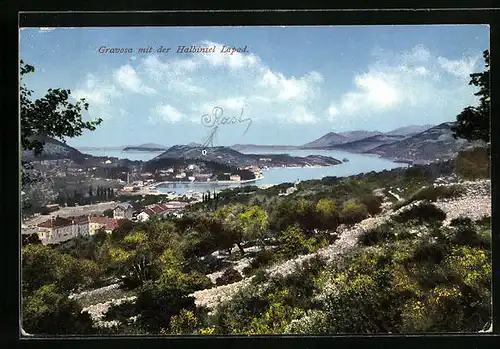 AK Gravosa, Gesamtansicht mit Halbinsel Lapad