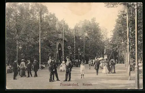 AK Franzensbad, Kurpark