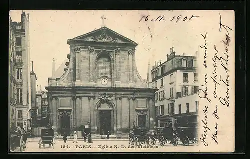 AK Paris, Eglise N.-D. des Victoires