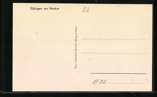 AK Esslingen am Neckar, Burg Hohenzollern, Hohenstaufen, Lichtenstein