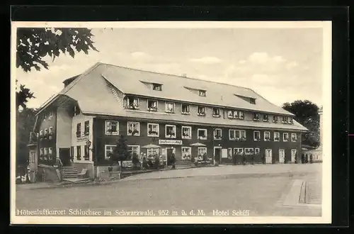 AK Schluchsee im Schwarzwald, Hotel Schiff