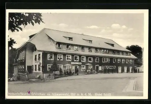 AK Schluchsee im Schwarzwald, Hotel Schiff