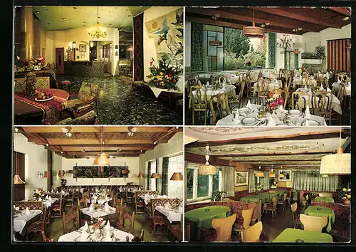 AK Brixen, Gasthof Zum Goldenen Kreuz, Kleiner Graben 8, Innenansichten