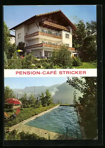 AK Dorf Tirol, Pension-Cafe Stricker, Schwimmbecken