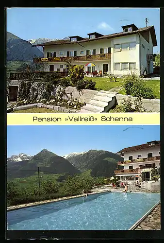 AK Schenna bei Meran, Pension Garni Vallreiss, Schwimmbecken
