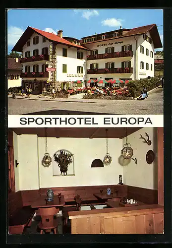 AK Siusi /Bolzano-Bozen, Sporthotel Europa, Innenansicht