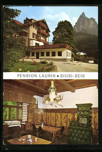 AK Seis am Schlern, Pension Laurin, Innenansicht