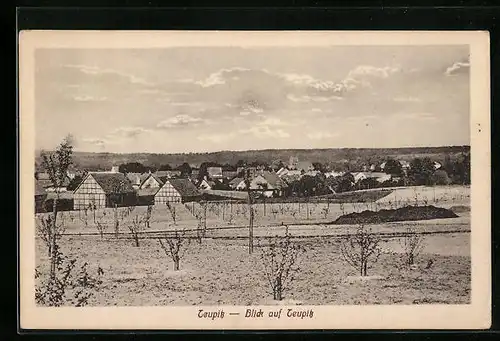 AK Teupitz, Blick auf den Ort