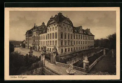 AK Ellingen i. B., Fürstl. v. Wredesches Schloss