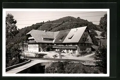 Foto-AK Ibach /Locherberg, Sägewerk Michael Auber