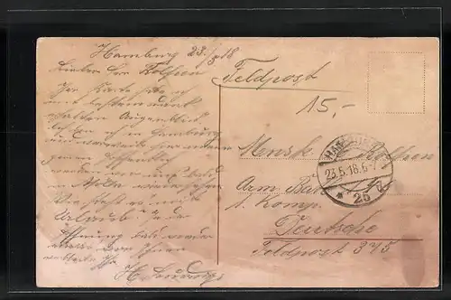 AK Hamburg-Neustadt, Zeughausmarkt mit Geschäften