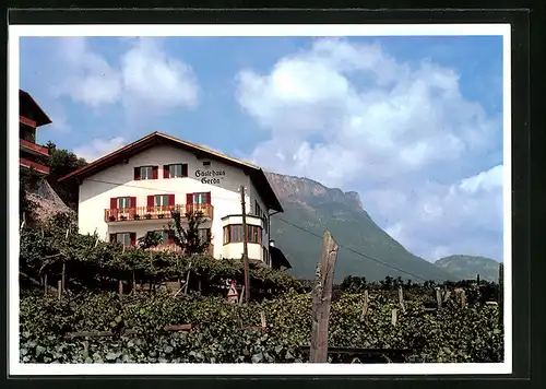 AK Kaltern /Bolzano, Restaurant-Pension Gerda