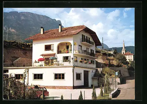 AK Kaltern, Pension Haus Gius an der alten Weinstrasse