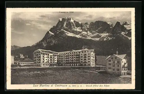 AK San Martino di Castrozza, Grand Hotel des Alpes