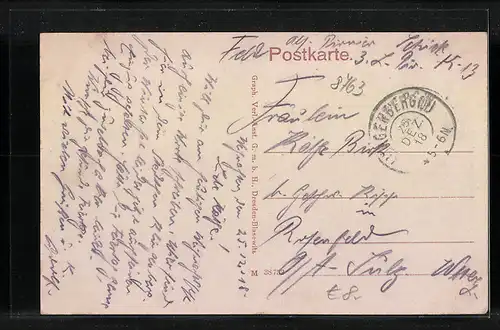 AK Klingenberg a. Main, Blick in das Maintal