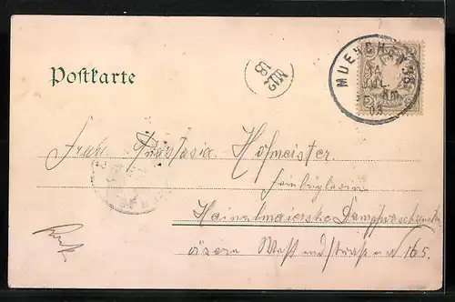 AK München, Schloss Nymphenburg