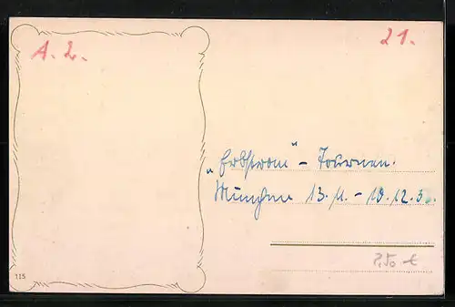 AK München, Karlsplatz aus der Vogelschau