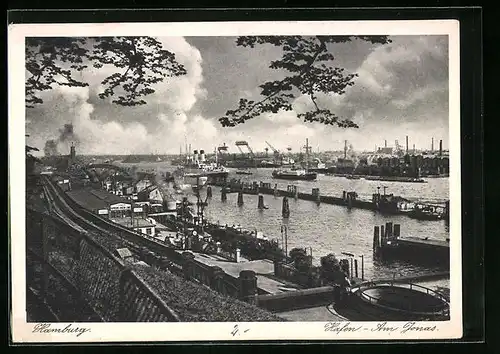 AK Hamburg-Harburg, Hafen, Am Jonas