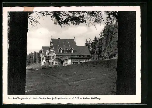 AK Altena, Kohlberghaus d. Sauerländischen Gebirgs-Vereins a. d. Kohlberg
