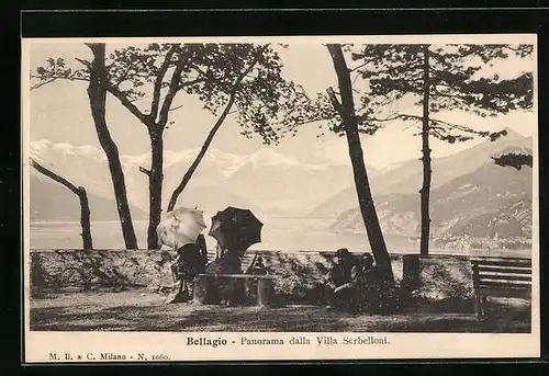 AK Bellagio, Panorama dalla Villa Serbelloni