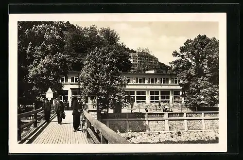 AK Bad Teplitz, Ortspartie