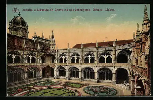 AK Lisboa, Jardim e Claustro do Convento dos Jeronymos, Belem