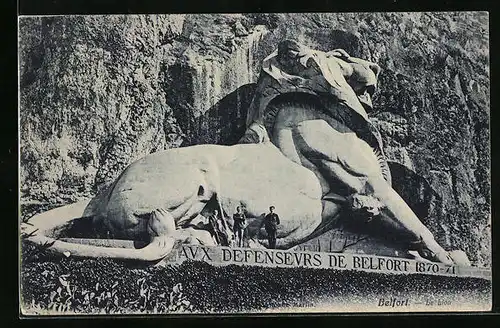 AK Belfort, Monument Aux Defenseurs de Belfort 1870-71