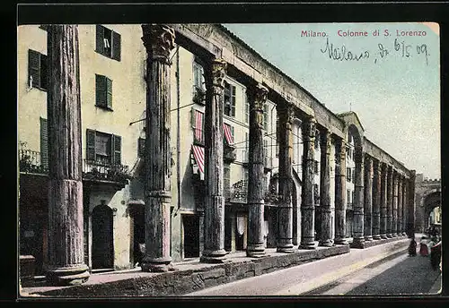 AK Milano, Colonne di S. Lorenzo