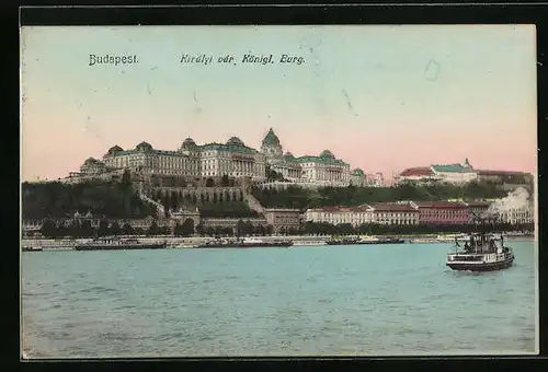 AK Budapest, Königliche Burg