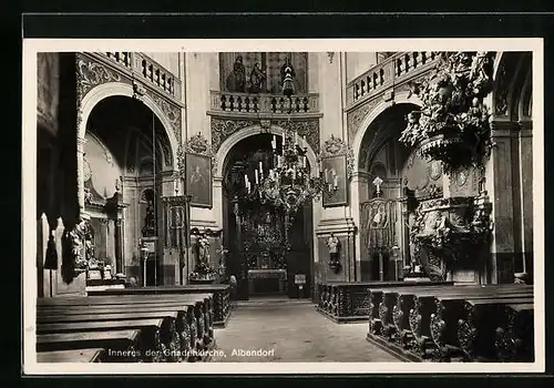 AK Albendorf, Inneres der Gnadenkirche