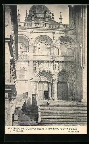 AK Santiago de Compostela, La Basilica, Puerta de las Platerias