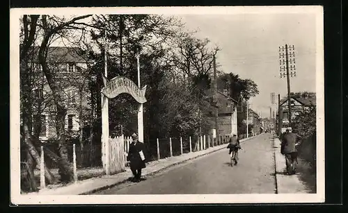 AK Petit-Quevilly, Entrée du Parc des Chartreux, rue Guillaume Lecointe