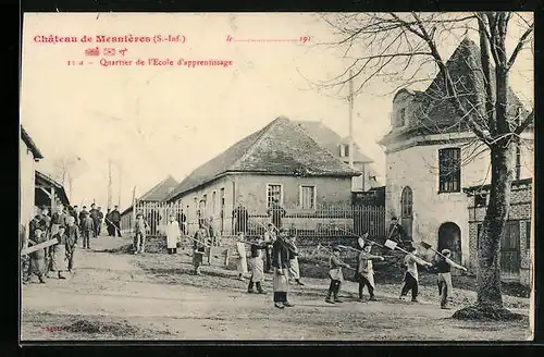 AK Mesnieres-en-Bray, Quartier de l`Ecole d`apprentissage