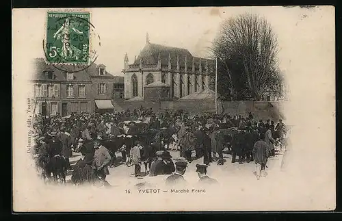 AK Yvetot, Marché Franc