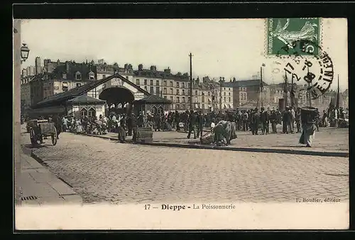AK Dieppe, La Poissonnerie