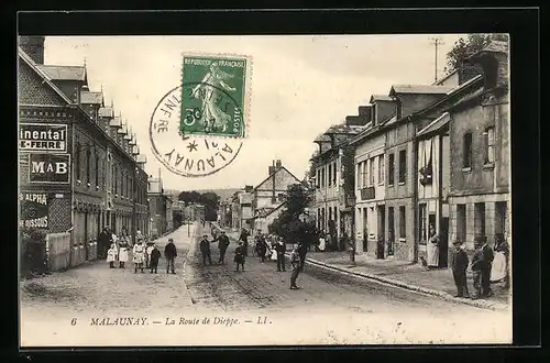 AK Malaunay, La Route de Dieppe