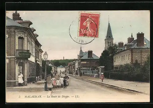 AK Malaunay, La Route de Dieppe