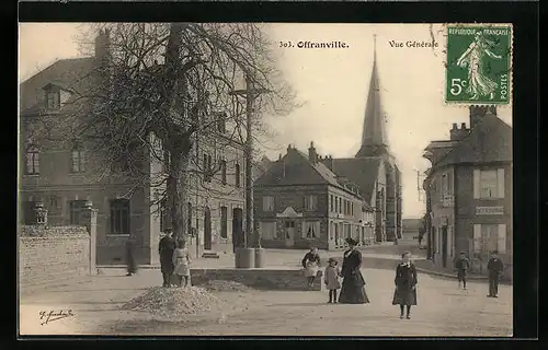 AK Offranville, Vue Générale