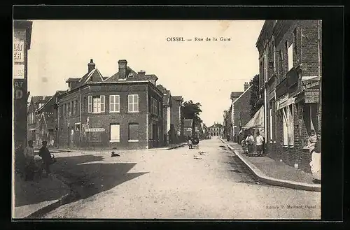 AK Oissel, Rue de la Gare