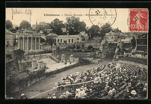 AK Lillebonne, Cirque Romain, Représentation d`Horace