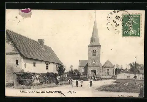 AK Saint-Martin-en-Campagne, L`Eglise