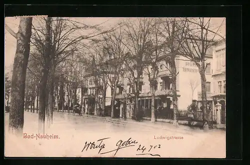 AK Bad Nauheim, Ludwigstrasse
