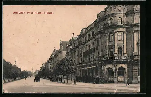 AK München, Prinz-Regenten-Strasse