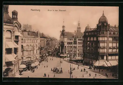 AK Hamburg, Blick in den Altenwall