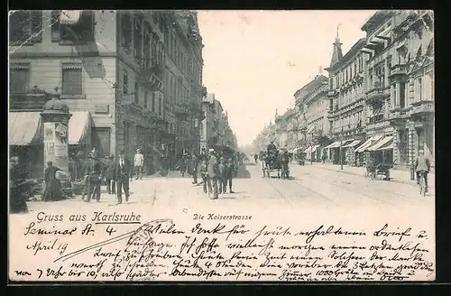 AK Karlsruhe, Kaiserstrasse