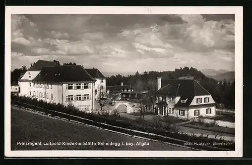 AK Scheidegg / Allgäu, Prinzregent Luitpold-Kinderheilstätte